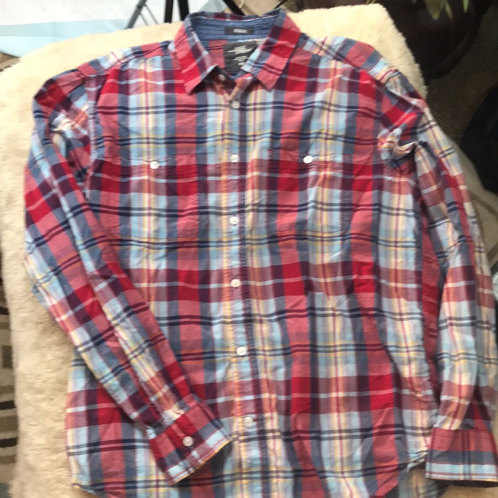 L.O.G.G. Button down long sleeve